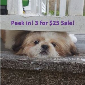 Choose 3 and pay $25